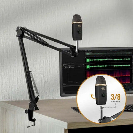 Staffa Braccio Sospensione In Metallo Supporto Microfono Clip Scrivania Hd3283 Elettronica/Cellulari e accessori/Accessori/Supporti Trade Shop italia - Napoli, Commerciovirtuoso.it
