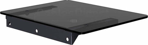 Staffa Da Parete Con Mensola Per Plasma Colore Nero Carico Max:10Kg Misura Vetro:300X250Mm, Altezza Totale 7Cm Elettronica/Home Cinema TV e video/Accessori/Supporti e mobili TV/Supporti da parete e da soffitto Non solo alimenti - Albano Laziale, Commerciovirtuoso.it