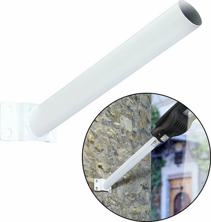 Staffa Palo Per Lampione Solare Stradale Supporto In Metallo Parete Muro 50cm Articoli da Giardino > Illuminazione da esterno > Lampade per esterno Trade Shop italia - Napoli, Commerciovirtuoso.it