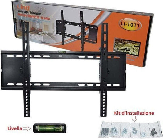 Staffa Porta Tv A Muro Parete Supporto Da 30? A 65? Fino A 80kg Livella Li-t011 Elettronica/Home Cinema TV e video/Accessori/Supporti e mobili TV/Supporti da parete e da soffitto Trade Shop italia - Napoli, Commerciovirtuoso.it