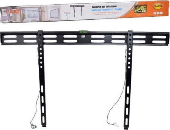 Staffa-Porta-Tv-A-Muro-Suppporto-Per-Tv-Da-37″-A-75″-Con-Livella-Con-Bolla-Li-j012