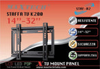 Staffa Supporto Da Muro Televisione 14?-32? Staffe Fino 25kg Maxtech Tv K200 Staf-02 Elettronica e telefonia > Accessori Audio e Video > Supporti TV Trade Shop italia - Napoli, Commerciovirtuoso.it