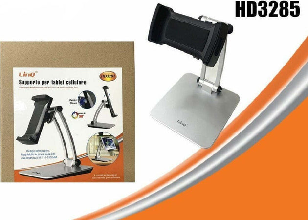 Staffa Supporto Da Tavolo In Alluminio Per Smartphone Tablet Pieghevole Hd3285 Elettronica/Cellulari e accessori/Accessori/Supporti Trade Shop italia - Napoli, Commerciovirtuoso.it