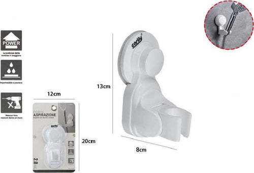Staffa Supporto Parete A Ventosa Per Braccetto Doccetta Soffione Doccia 59539 Casa, arredamento e bricolage > Accessori Bagno > Accessori Doccia Trade Shop italia - Napoli, Commerciovirtuoso.it