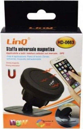 Staffa Universale Magnetica Supporto Smartphone Gps Cruscotto Auto Tavolo Hd-0663 Elettronica/Elettronica per veicoli/Accessori/Accessori per cellulari/Alloggiamenti Trade Shop italia - Napoli, Commerciovirtuoso.it