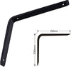 Staffe Angolari 2pz Supporto Staffa Angolare Reggimensole 250 X 200 X 30 Mm Nero Casa, arredamento e bricolage > Arredamento > Reggimensola Trade Shop italia - Napoli, Commerciovirtuoso.it
