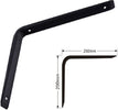 Staffe Angolari 2pz Supporto Staffa Angolare Reggimensole 250 X 200 X 30 Mm Nero Casa, arredamento e bricolage > Arredamento > Reggimensola Trade Shop italia - Napoli, Commerciovirtuoso.it