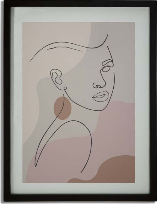 Stampa C/Cornice Face -C- Cm 35X2X47 Casa e cucina/Decorazioni per interni/Arte/Poster e stampe Led Mall Home - Napoli, Commerciovirtuoso.it