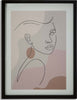 Stampa C/Cornice Face -C- Cm 35X2X47 Casa e cucina/Decorazioni per interni/Arte/Poster e stampe Led Mall Home - Napoli, Commerciovirtuoso.it