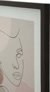 Stampa C/Cornice Face -C- Cm 35X2X47 Casa e cucina/Decorazioni per interni/Arte/Poster e stampe Led Mall Home - Napoli, Commerciovirtuoso.it