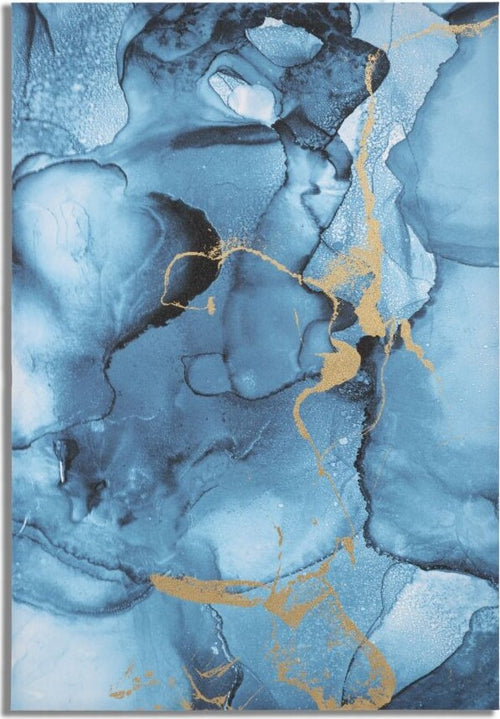 Stampa Dipinta Blu Rey Cm 80X3X120 Casa e cucina/Decorazioni per interni/Arte/Poster e stampe Led Mall Home - Napoli, Commerciovirtuoso.it