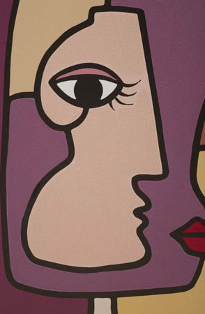 Stampa Dipinta Faces New -A- Cm 60X3X90 Casa e cucina/Decorazioni per interni/Arte/Poster e stampe Led Mall Home - Napoli, Commerciovirtuoso.it