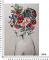 Stampa-Dipinta-Lady-Flower--A--Cm-80X2,8X120