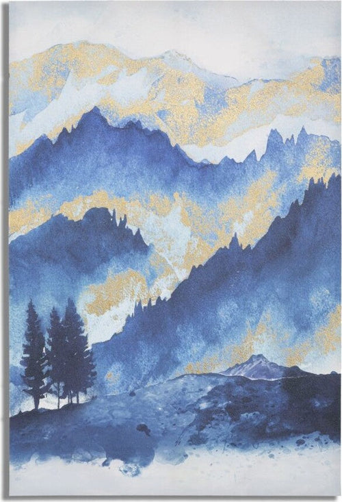 Stampa Dipinta Mountain Tree Cm 80X3X120 Casa e cucina/Decorazioni per interni/Arte/Poster e stampe Led Mall Home - Napoli, Commerciovirtuoso.it