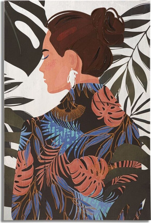 Stampa Dipinto Lady Jungle -B- 80X2,8X120 Casa e cucina/Decorazioni per interni/Arte/Poster e stampe Led Mall Home - Napoli, Commerciovirtuoso.it