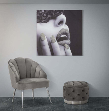Stampa Su Tela Con Applicazioni Beautiful Lady Cm 80X2,8X80 Casa e cucina/Decorazioni per interni/Arte/Poster e stampe Led Mall Home - Napoli, Commerciovirtuoso.it