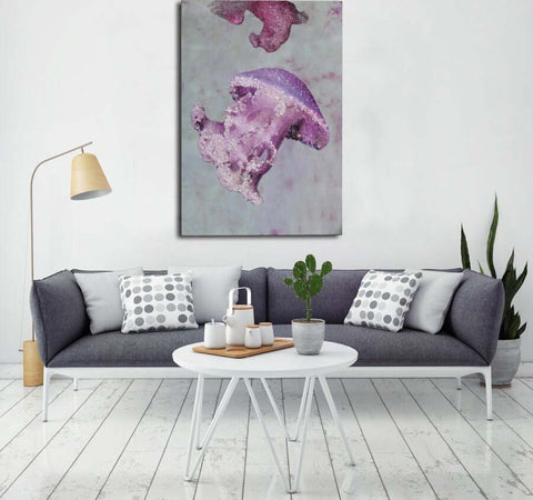 Stampa Su Tela Con Applicazioni Medusa -A- Cm 80X3,8X120 Casa e cucina/Decorazioni per interni/Arte/Poster e stampe Led Mall Home - Napoli, Commerciovirtuoso.it