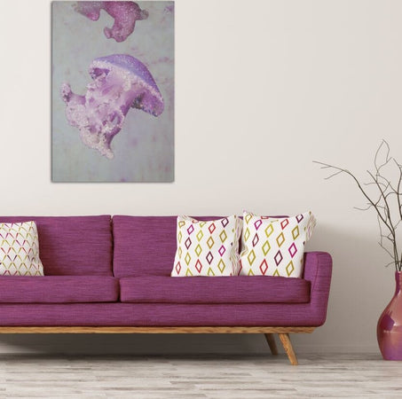 Stampa Su Tela Con Applicazioni Medusa -A- Cm 80X3,8X120 Casa e cucina/Decorazioni per interni/Arte/Poster e stampe Led Mall Home - Napoli, Commerciovirtuoso.it