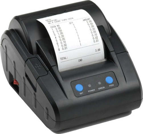 Stampante termica per conta monete - 12x14 5x9 cm - nero - HolenBecky Cancelleria e prodotti per ufficio/Archivio ufficio e accessori per scrivania/Casseforti portamonete e contabanconote/Contabanconote Eurocartuccia - Pavullo, Commerciovirtuoso.it