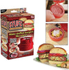 STAMPO MANUALE PER CARNE MACINATA HAMBURGER BURGER NORMALI RIPIENI FARCITI STUFZ  Trade Shop italia - Napoli, Commerciovirtuoso.it