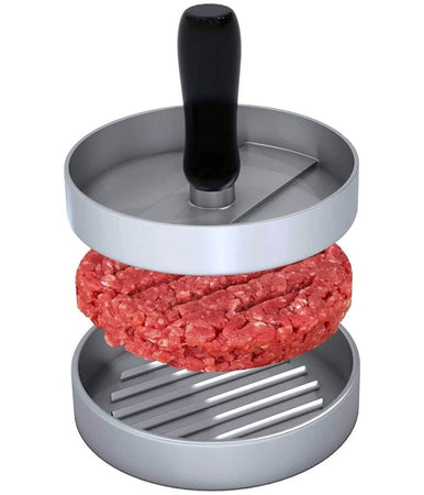 Stampo Per Hamburger Regolabile 110/150/220gr Pressa Carne Macinata Alluminio