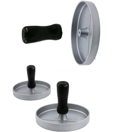 Stampo Per Hamburger Regolabile 110/150/220gr Pressa Carne Macinata Alluminio