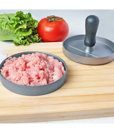 Stampo Per Hamburger Regolabile 110/150/220gr Pressa Carne Macinata Alluminio