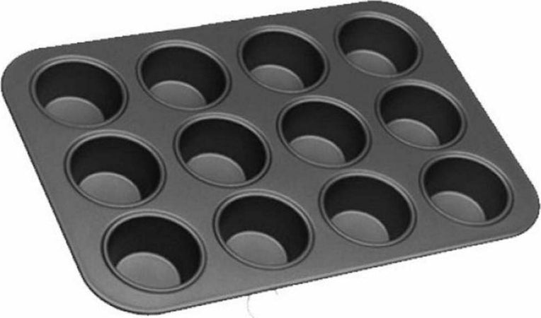 Stampo Teglia Per 12 Muffin Cupcake In Acciaio Antiadere Con Pirottini Colorati Casa, arredamento e bricolage > Cucina > Stampi Trade Shop italia - Napoli, Commerciovirtuoso.it