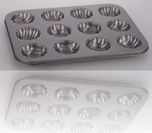 Stampo Teglia Vassoio Antiaderente 12 Muffin Cupcake Dolci Conchiglie Casa, arredamento e bricolage > Cucina > Stampi Trade Shop italia - Napoli, Commerciovirtuoso.it
