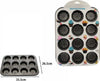 Stampo Teglia Vassoio Antiaderente Per 12 Muffin Cupcake Dolci Budino 59942 Casa, arredamento e bricolage > Cucina > Stampi Trade Shop italia - Napoli, Commerciovirtuoso.it