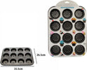 Stampo Teglia Vassoio Antiaderente Per 12 Muffin Cupcake Dolci Budino 59942 Casa, arredamento e bricolage > Cucina > Stampi Trade Shop italia - Napoli, Commerciovirtuoso.it