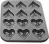 Stampo Teglia Vassoio Antiaderente Per 12 Muffin Cupcake Dolci Budino Cuori 59947 Casa e cucina/Teglie da forno e accessori per pasticceria/Teglie e stampi/Teglie per torte/Tortiere sagomate Trade Shop italia - Napoli, Commerciovirtuoso.it