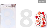 Stampo Torte Dolci A Forma Di Numero 8 10 Pollici Strumento Taglio Stencil 55527 Casa e cucina/Teglie da forno e accessori per pasticceria/Accessori e utensili per pasticceria/Utensili decorativi/Stencil decorativi per dolci Trade Shop italia - Napoli, Commerciovirtuoso.it