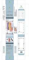 Stand-Appendiabiti-Allungabile-Telescopico-Singolo-Con-Base-64-X-28-X-73/130-Cm