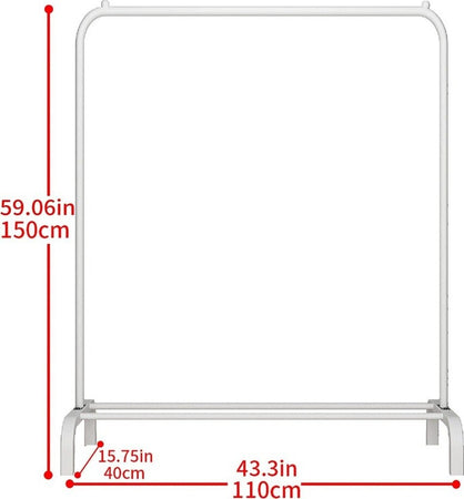 Stand Appendiabiti Da Terra Attaccapanni Abiti 150 X 110 X 40 Mm Singolo Tw605 Casa, arredamento e bricolage > Arredamento > Attaccapanni Trade Shop italia - Napoli, Commerciovirtuoso.it