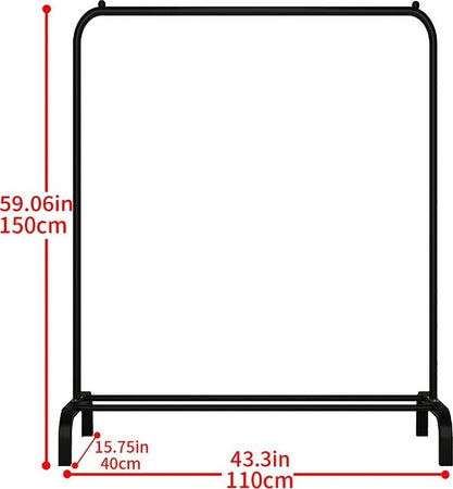 Stand Appendiabiti Da Terra Attaccapanni Abiti 150 X 110 X 40 Mm Singolo Tw605 Casa, arredamento e bricolage > Arredamento > Attaccapanni Trade Shop italia - Napoli, Commerciovirtuoso.it