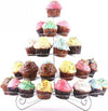Stand-Supporto-Espositore-Per-Cupcakes-Dolci-Dolcetti-30-Posti-In-Metallo