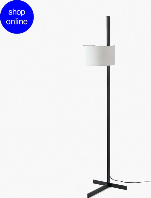 STAND UP Piantane alluminio e nero Illuminazione/Illuminazione per interni/Lampade/Lampade da terra Led Mall Home - Napoli, Commerciovirtuoso.it