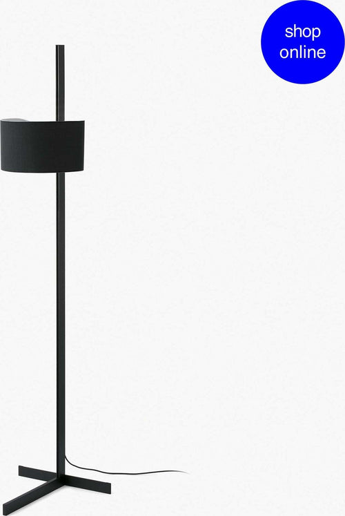 STAND UP Piantane nero e nero Illuminazione/Illuminazione per interni/Lampade/Lampade da terra Led Mall Home - Napoli, Commerciovirtuoso.it