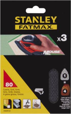 STANLEY---3-FOGLI-GRIGLIE-LEVIGATRICI-PER-MOUSE-GRINDER---80-G/K