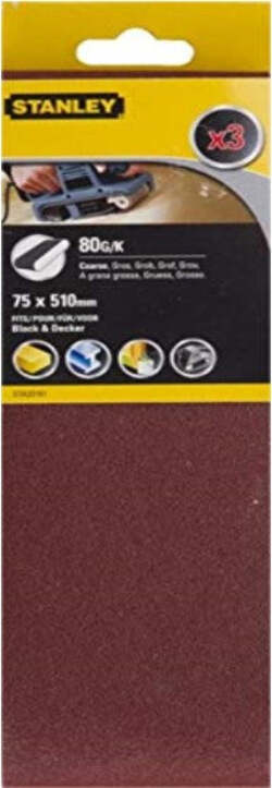 STANLEY---3-NASTRI-ABRASIVI-GRANA-80-75X510MM