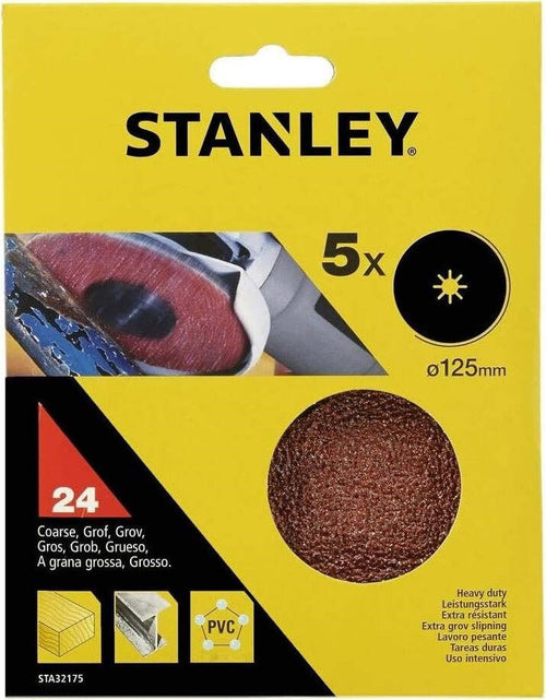 STANLEY---5-DISCHI-IN-FIBRA-PER-ANGOLARI-125MM-GRANA-24