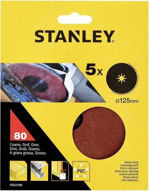 STANLEY---5-DISCHI-IN-FIBRA-PER-ANGOLARI-125MM-GRANA-80