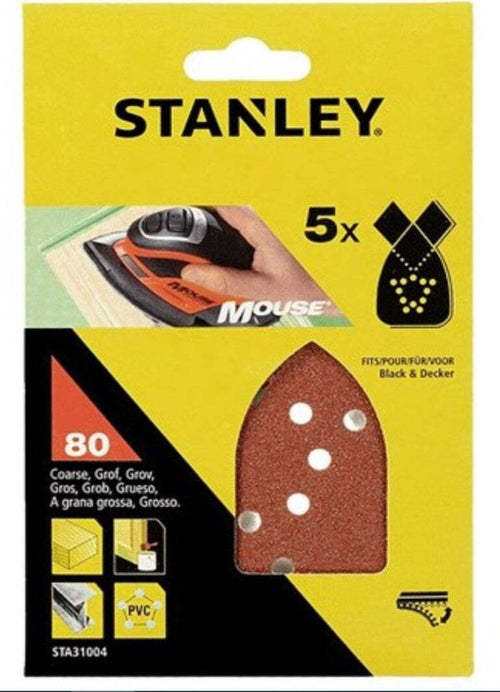 STANLEY---5-FOGLI-VELCRO-A-DELTA-PER-MOUSE---GRANA-40
