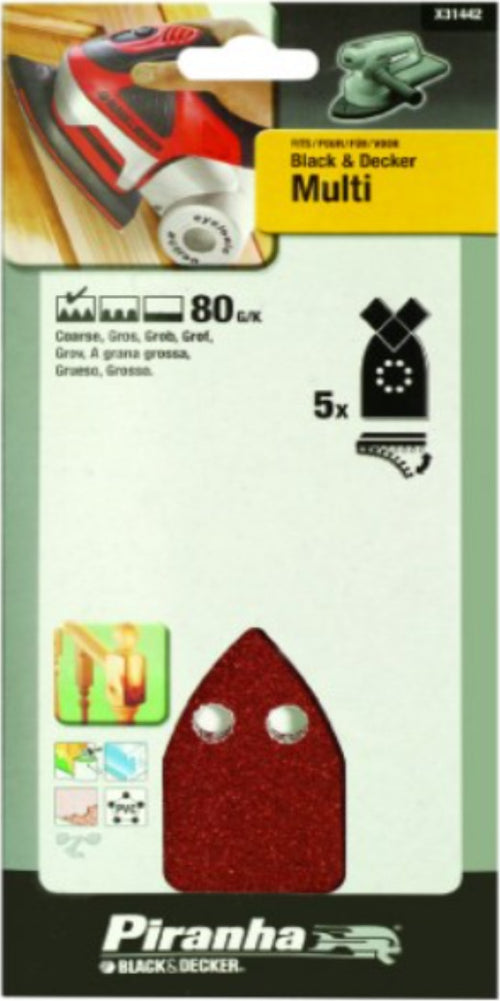 STANLEY---5-FOGLI-VELCRO-A-PUNTA-PER-LEVIGATRICI---GRANA-80