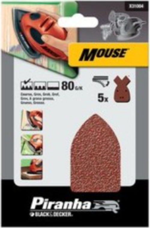 STANLEY---5-FOGLI-VELCRO-PER-MOUSE---GR.-80