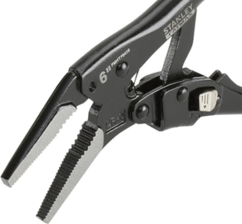 STANLEY---PINZA-AUTOBLOCCANTE-A-SCATTO-GANASCE-LUNGHE---150MM