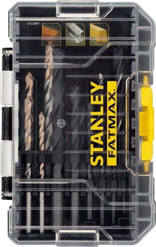 STANLEY---SET-DI-FORATURA-PER-MURO,-METALLO-E-LEGNO-14PZ