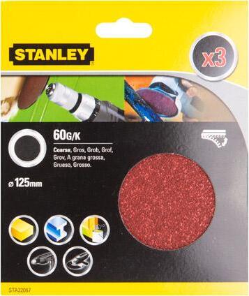 STANLEY-DISCHI-VELCRO-125MM-GR.60-3-PEZZI-STA32067
