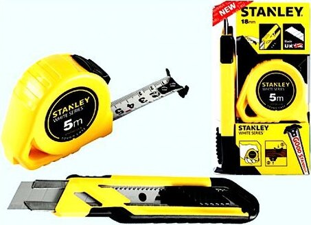 STANLEY-KIT-FLESSOMETRO-5MT-+-CUTTER-18MM